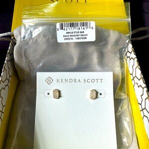 Brand new Kendra Scott drusy earrings